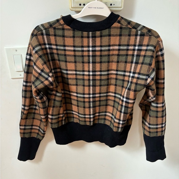 ZARA plaid heavy sweater - Picture 9 of 9